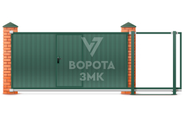 Ворота 3600×2200 ЗМК-7600