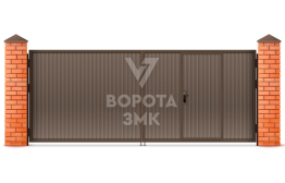 Ангарные распашные ворота 2500×2500 ЗМК-5147