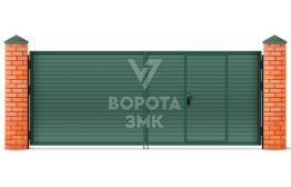 Ворота под автоматику 3000×1750 ЗМК-4874