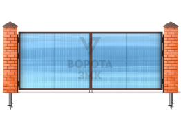 Автоматические гаражные ворота 2750×2250 ЗМК-4869