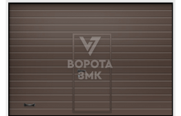 Ворота подъемные для гаража с калиткой 2750×2250 ЗМК-3063